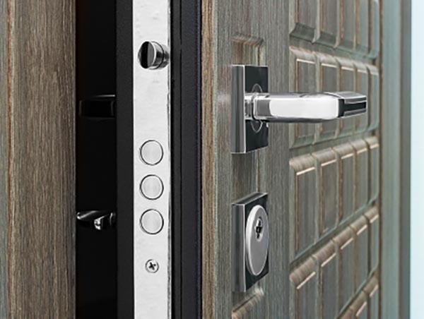 Security steel door