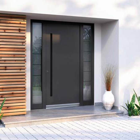 Exterior Metal door