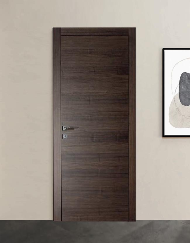 Natural Walnut Flush Door