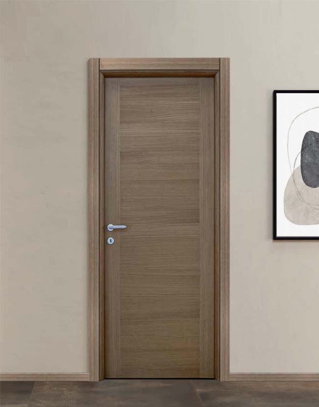 Elm Veneer Door with Mixed Grain