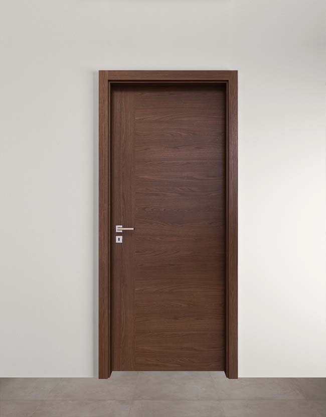 Oak Veneer Door with Mixed Grain