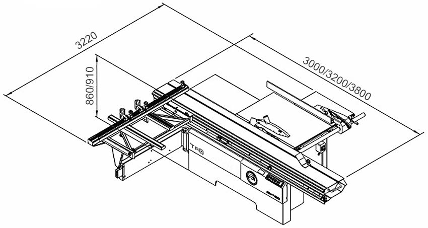 installation dimensions