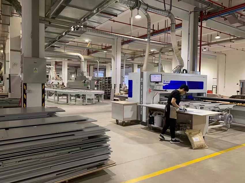 Our plant for cabinet production