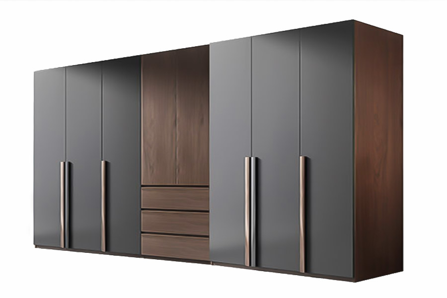 engineered wood cabinet with melamine laminate finish 