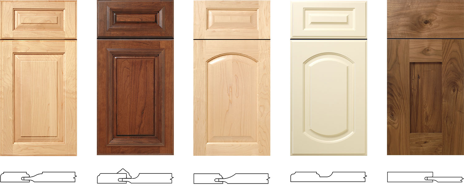 Classic and traditional kitchen cabinets door styles
