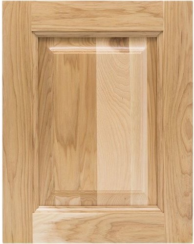 Hickory cabinet door sample