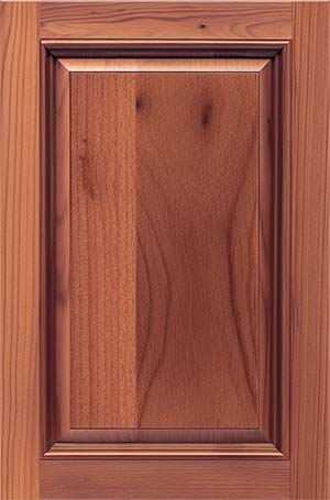 Square raised panel with applied moulding kitchen cabinet door sample