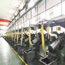 Thread rolling machine