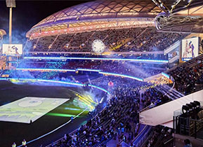 this oval cricket ground, which has a history of more than 100 years, has been known as the most beautiful cricket in the world.  The stadium, and the most recent refurbishment project cost 610 million Australian dollars