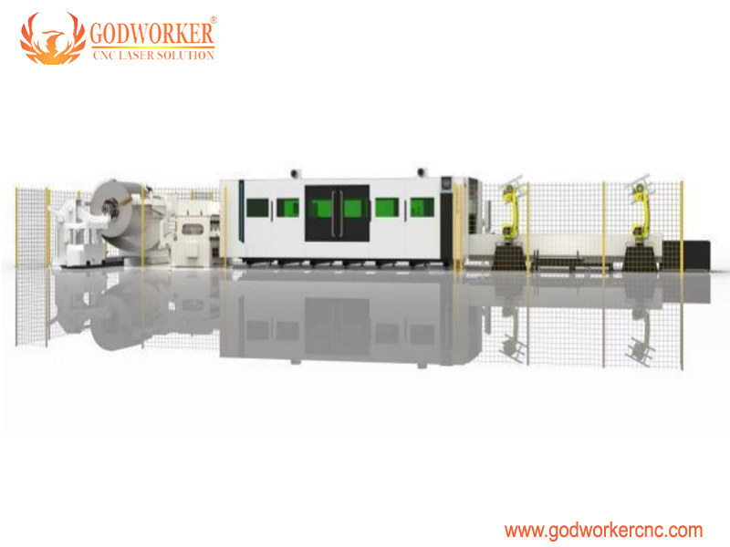 GW-4015GUCoilfiberlasercuttingmachine