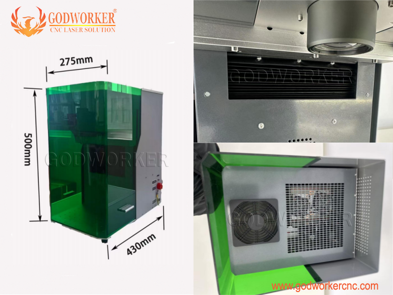 GodworkergalvoUVlasermarkingmachine