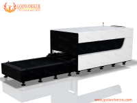 12KWfiberlasercuttingmachine