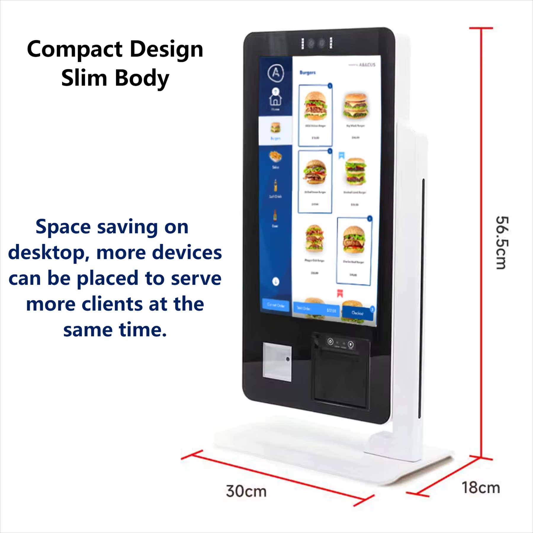 New Ordering Machine 15.6-inch Vertical Ordering Machine-Jestone Technology