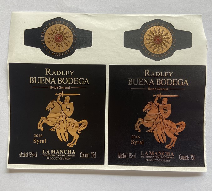 Custom Wine label Stickers