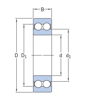 Double Row Deep Groove Ball Bearings 2