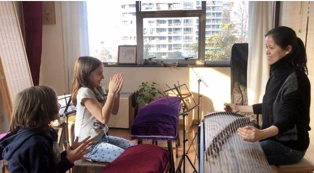 Learning a traditional instrument