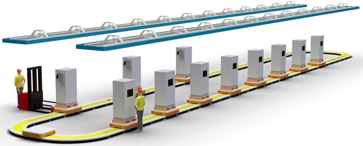 直流充电桩生产线