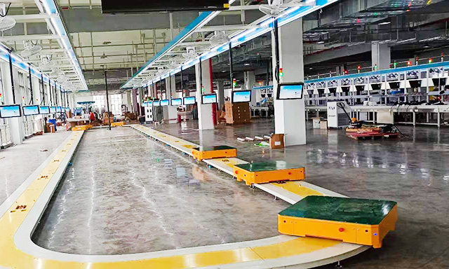 RGV小车充电桩生产线