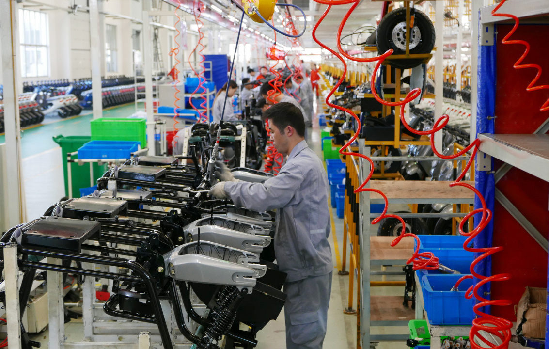 两轮电动车生产线05