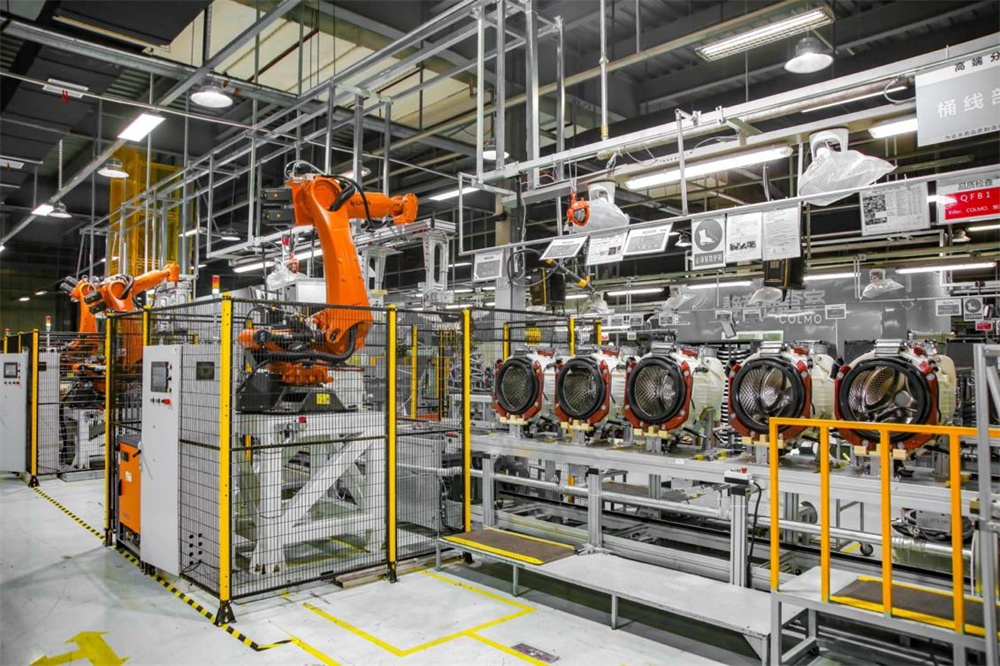 洗衣机生产流水线03