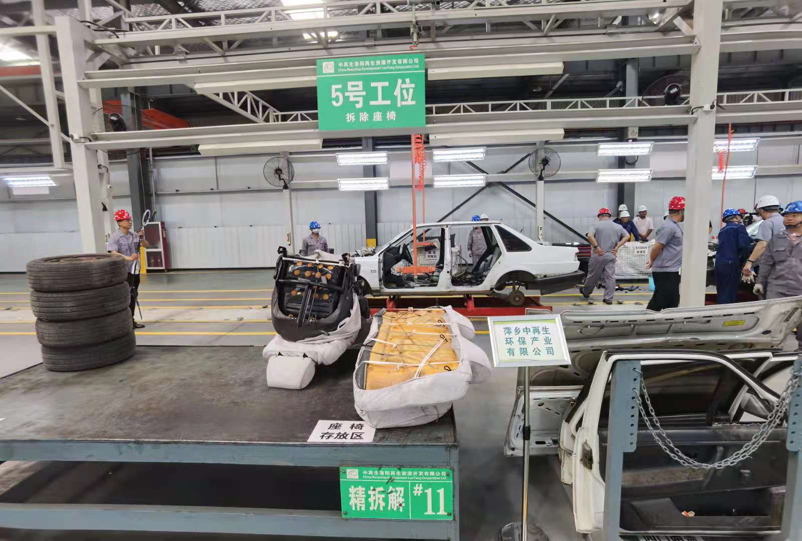 报废机动车拆解生产线流水线-5