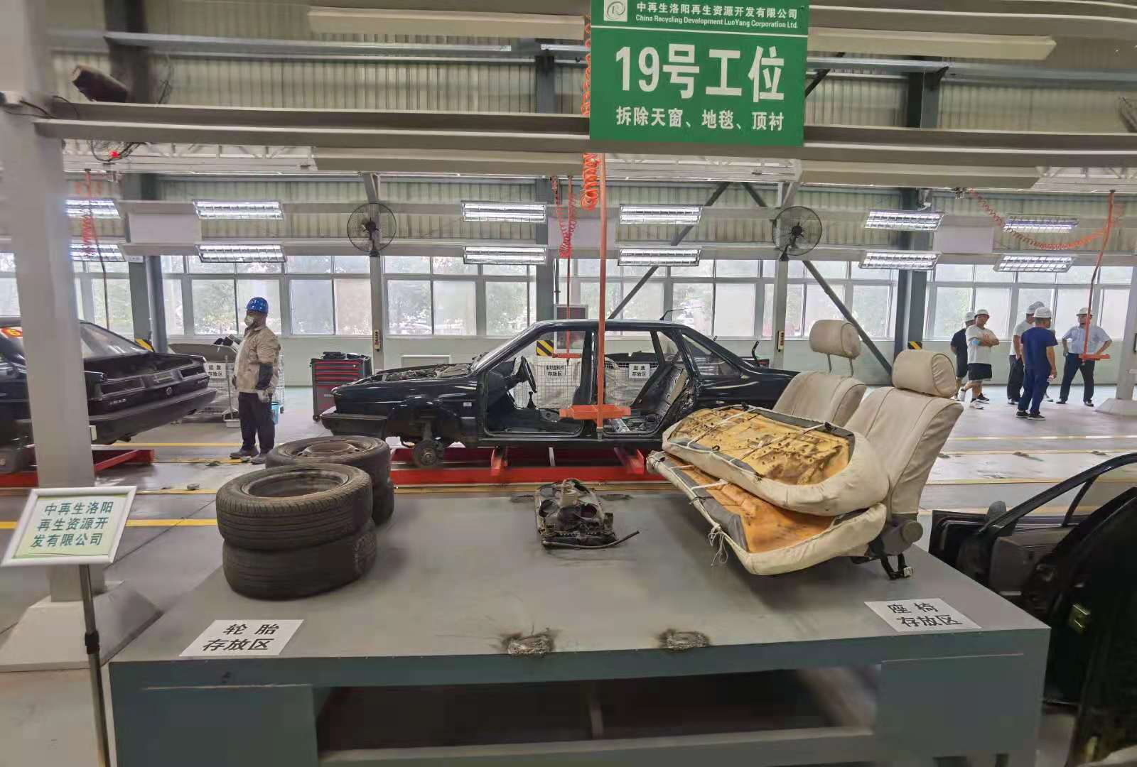 报废机动车拆解生产线流水线-6