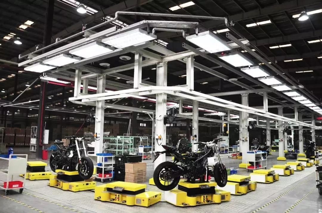 Motorcycle production line