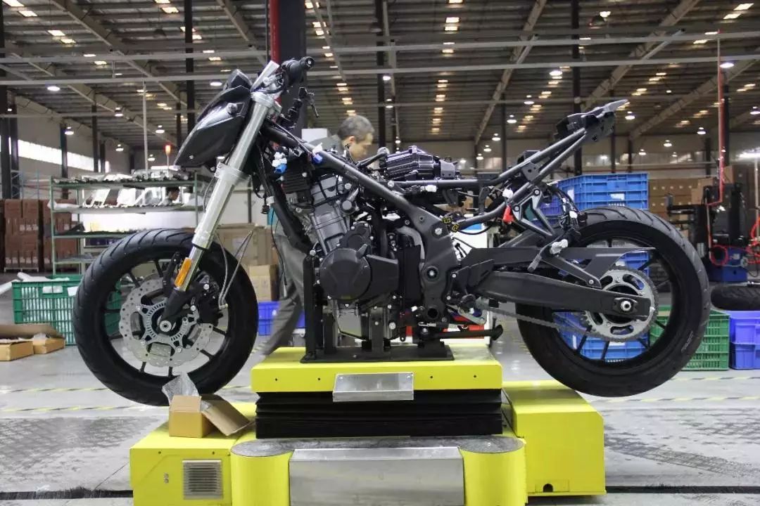 Motorcycles Production line