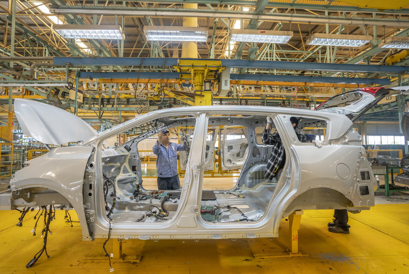 EV Car Assembly line Production line SKD CKD