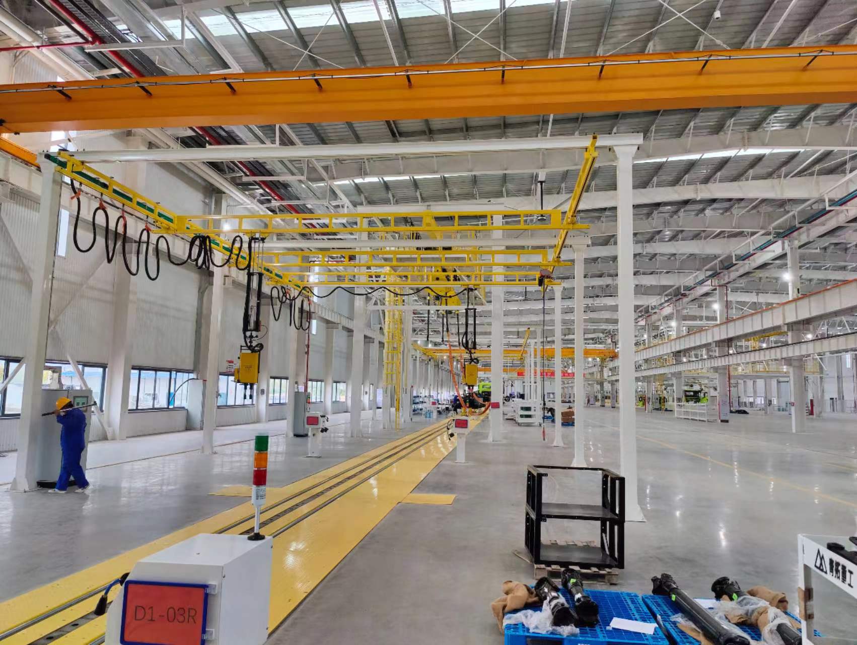 Electric truck assembly line