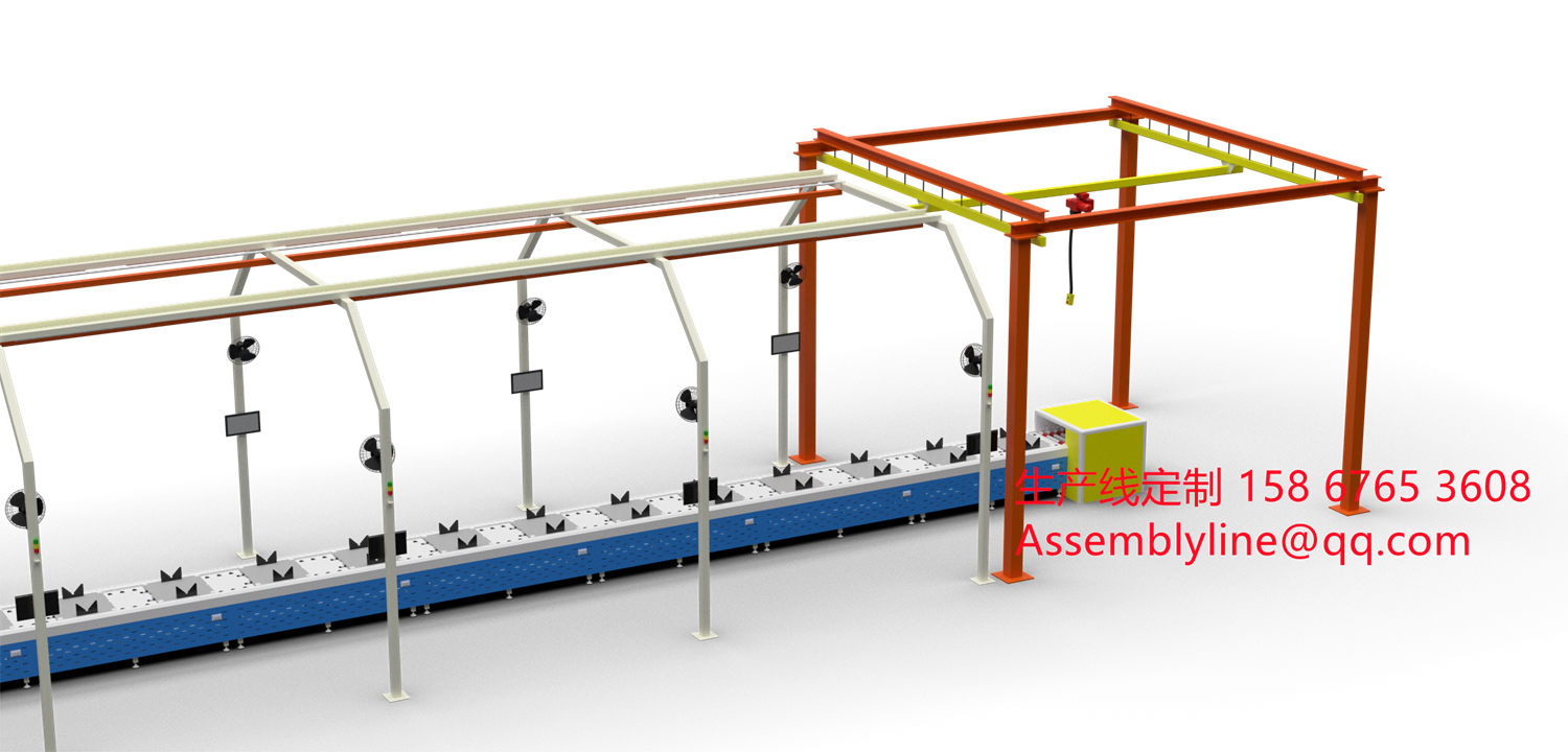 车桥装配生产流水线