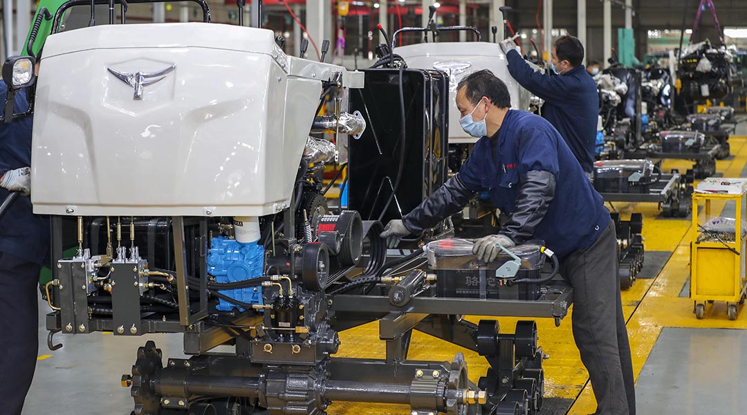 Tracked Tractor Assembly Line SKD CKD