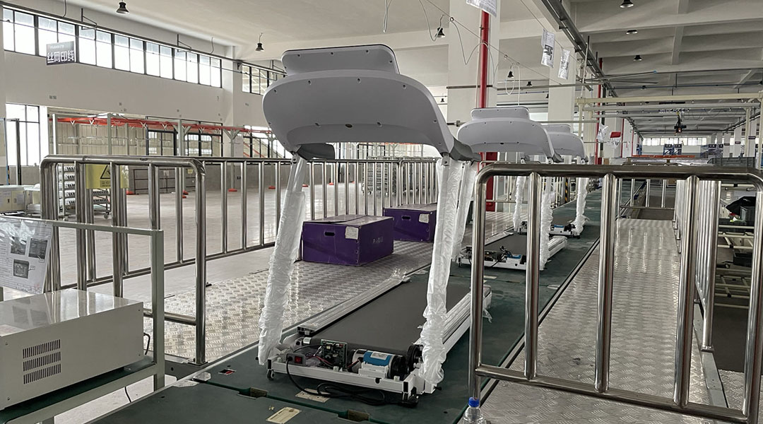 跑步机生产线流水线