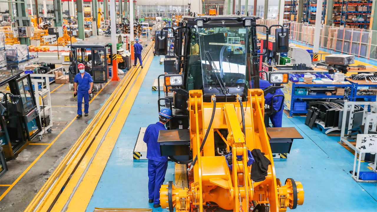 装载机流水线装载机组装生产线