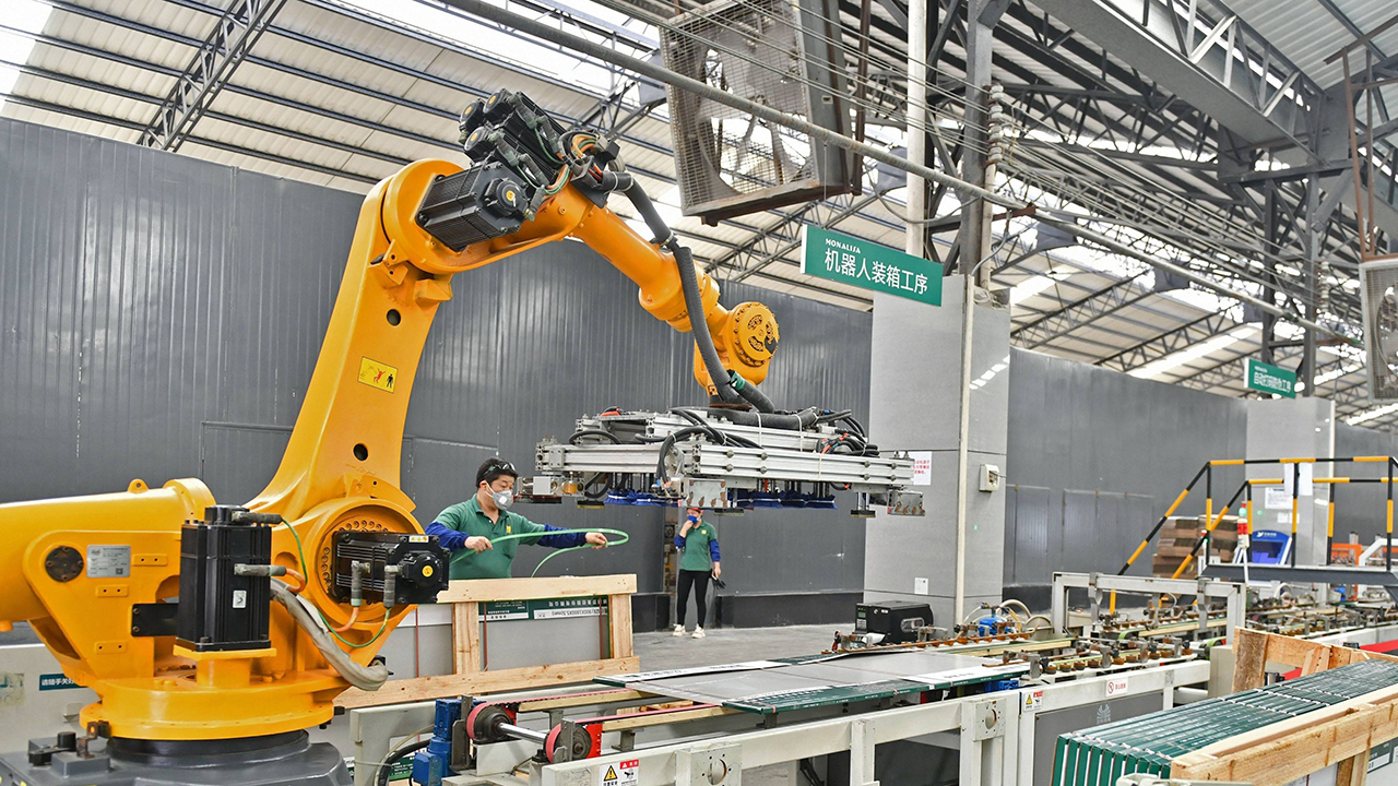 瓷砖流水线机器人