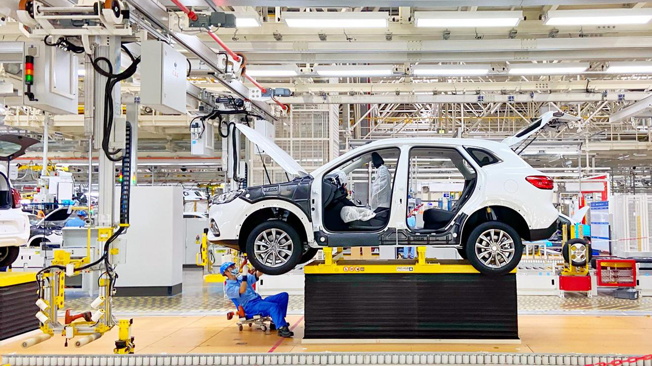 新能源电动车生产线