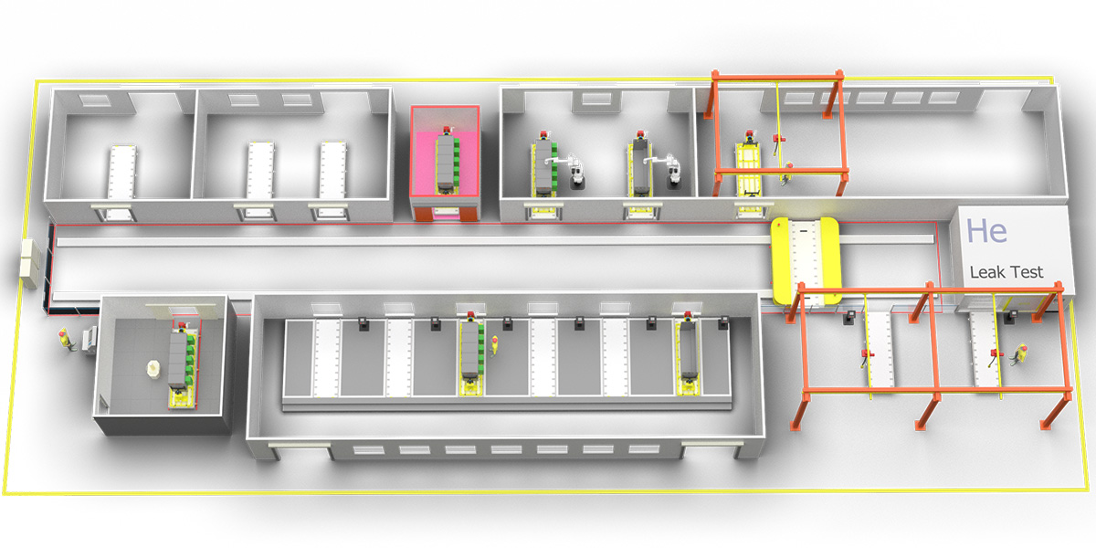 充气柜环网柜生产线1