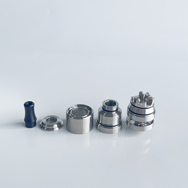 Retech Atomizer Rekavape Cocoon Style MTL RTA Rebuildable Tank Atomizer - Silver, 3.0ml ...