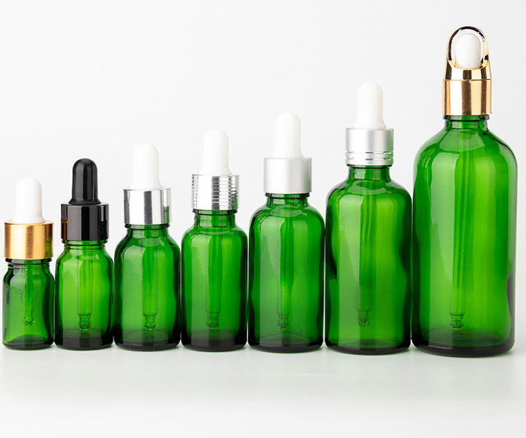 5-100ml绿色精油瓶-主图2