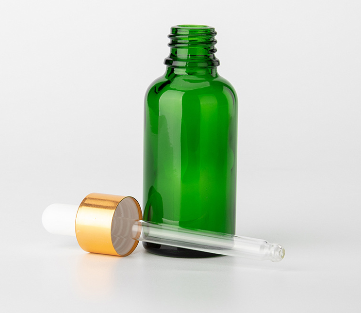 5-100ml绿色精油瓶-单图