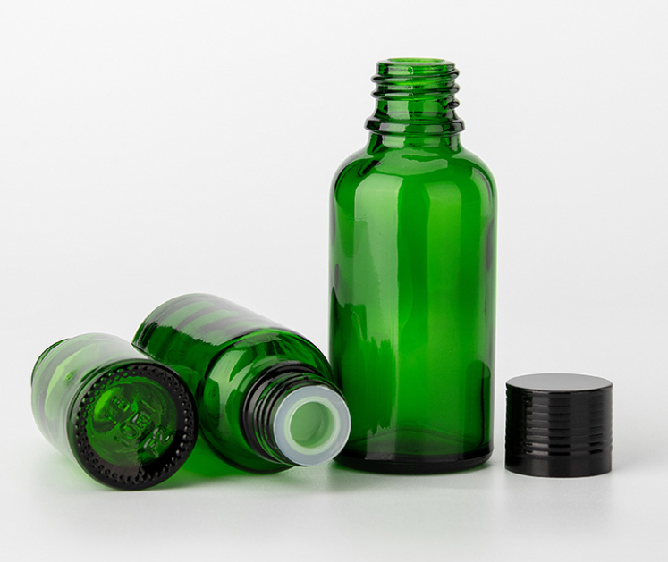 5-100ml绿色精油瓶-组合