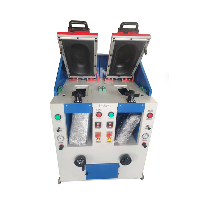 自动双头盖式压底机5