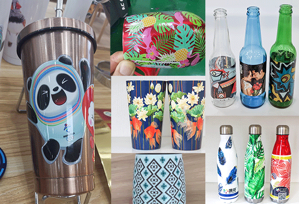 Cup printing, Cylinderprinter, digitalprinter 