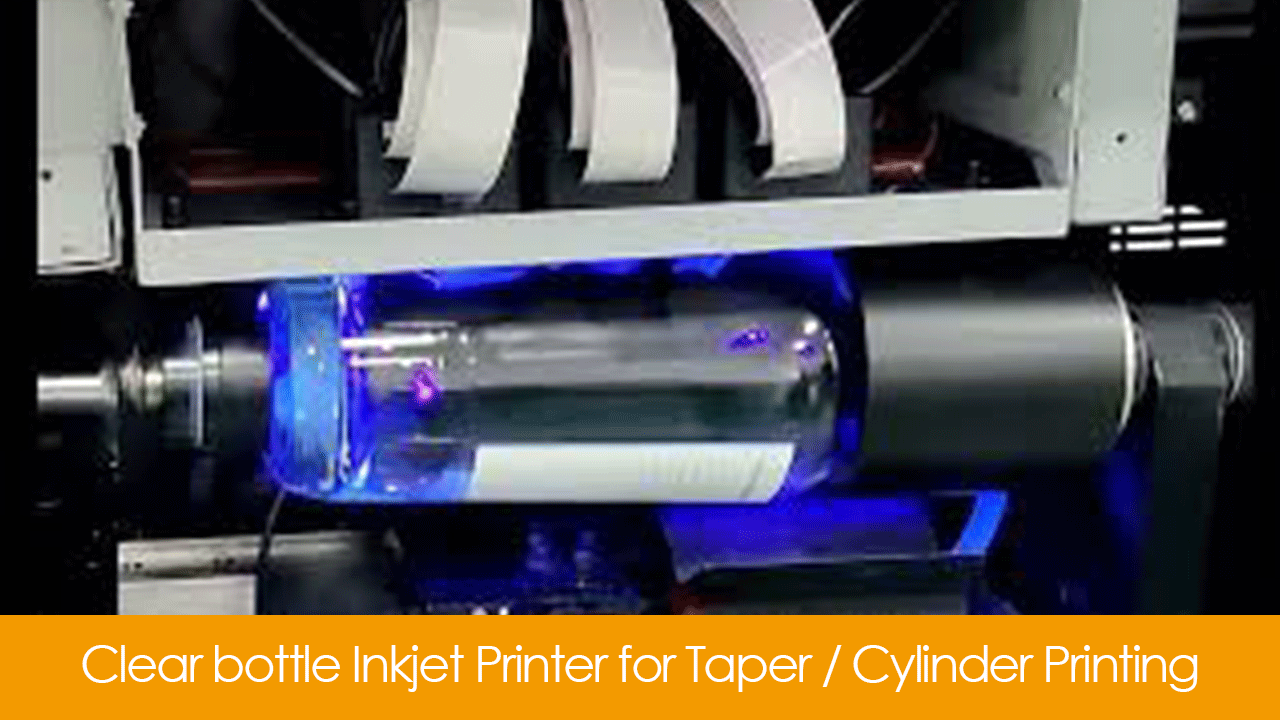 High speed cylindrical UV printer can print glassware, sports bottles, stainless tumblers