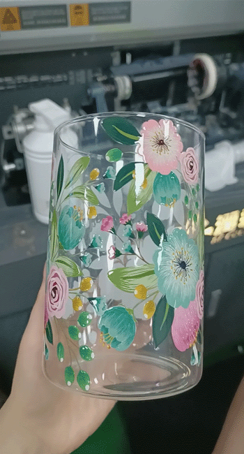 Glass ware Printer, Cylinder Printer, Digital Cylinder Printer, Glass cup