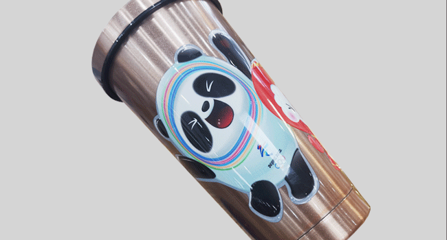 High Productivity UV-LED Inkjet Printer for Taper / Cylinder Printing