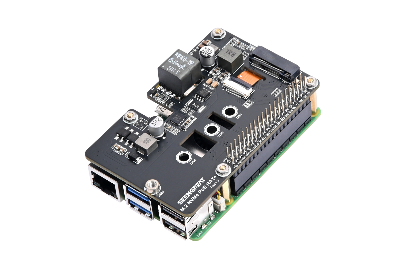 侧面-RaspberryPI5