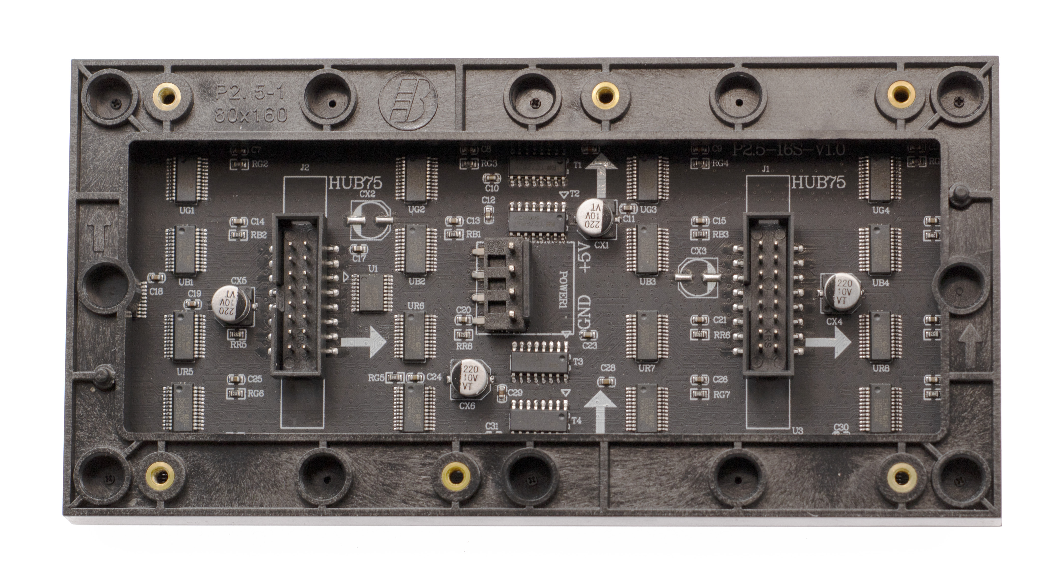 RGBMatrixP2.5-64x32背-8.4新