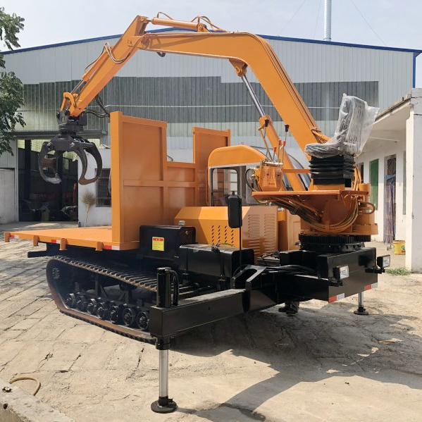 随车抓木器-miniloadergrapple-4