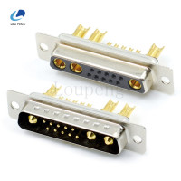 大电流13W3，全金2U焊线式，铆合光孔